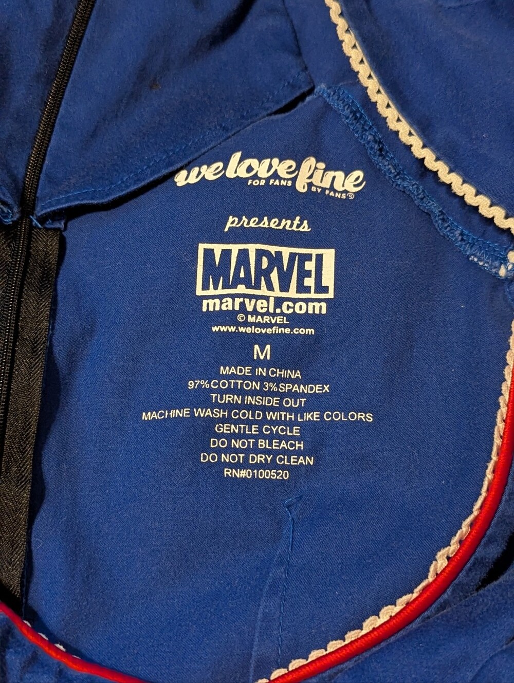 Marvel Licensed Captain America/Captain Marvel Dress - Picture 3 of 9